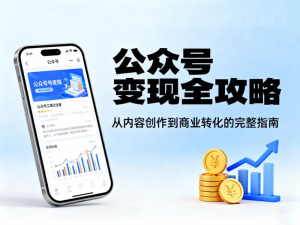公众号变现全攻略