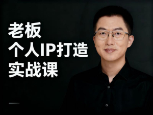 老板个人 IP 打造实战课